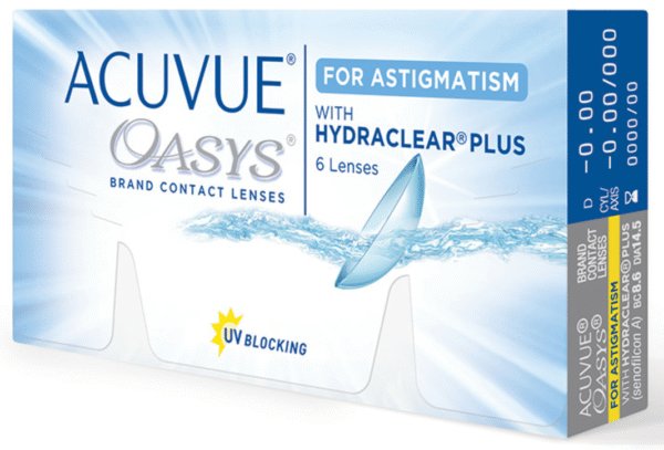 Lente de Contato Acuvue Oasys Astigmatismo-980