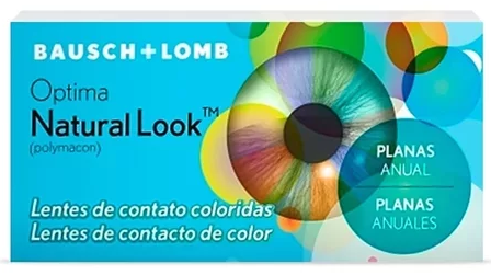 Lentes de Contato Colorida Optima Natural Look (Com Grau)-285