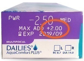 Lentes de Contato Dailies Aqua Comfort Plus Multifocal-0