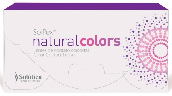 Lente de Contato Coloridas Solflex Natural Colors - Sem Grau-537